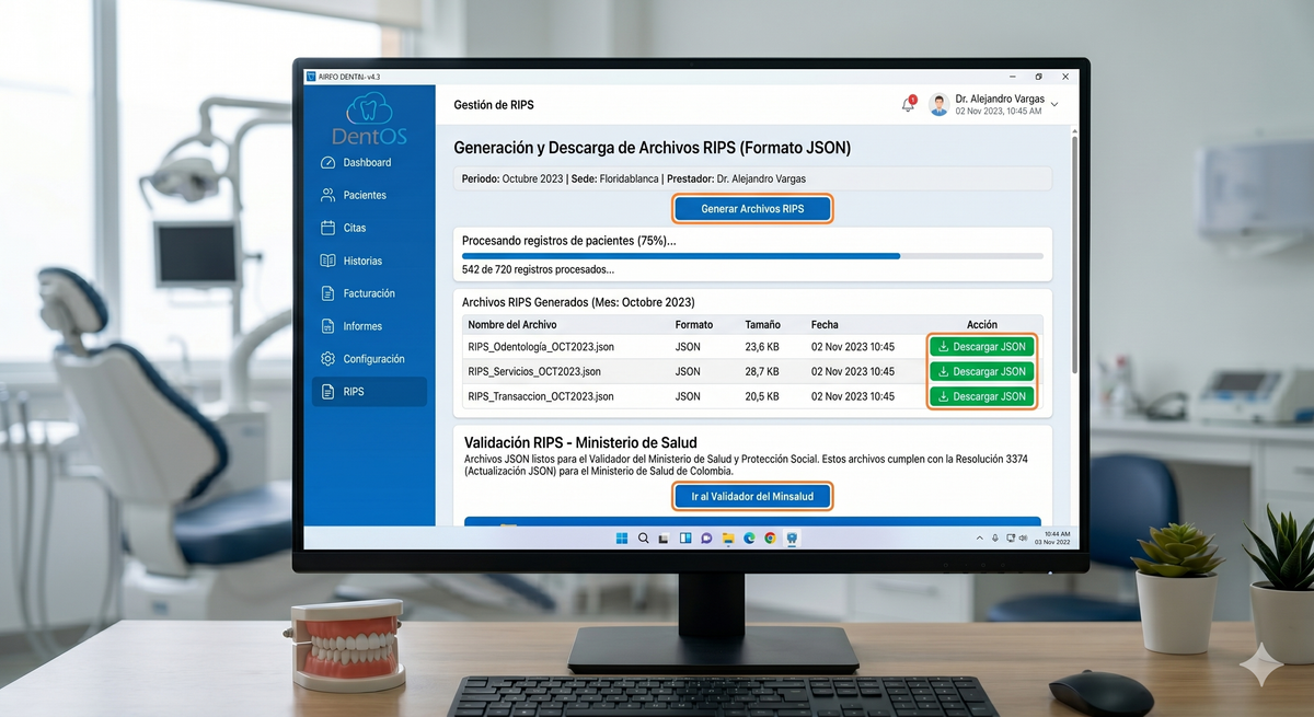 RIPS en JSON: ¿Tu software genera el archivo o te pone a trabajar?